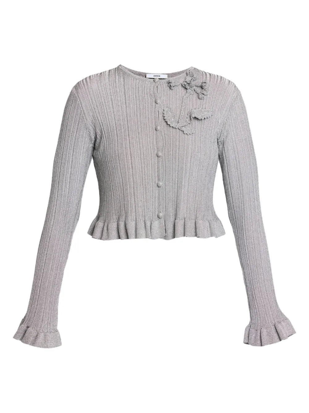 Pleated Cardigan