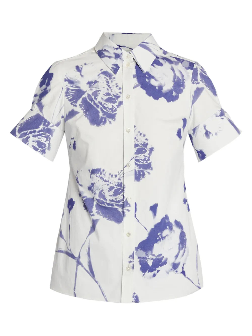 Floral Print Short-Sleeve Shirt
