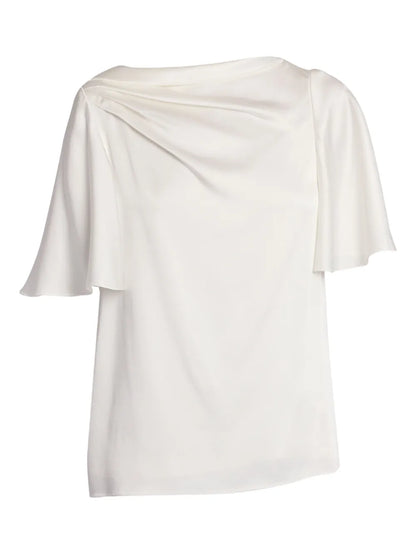 Draped-Detail Top