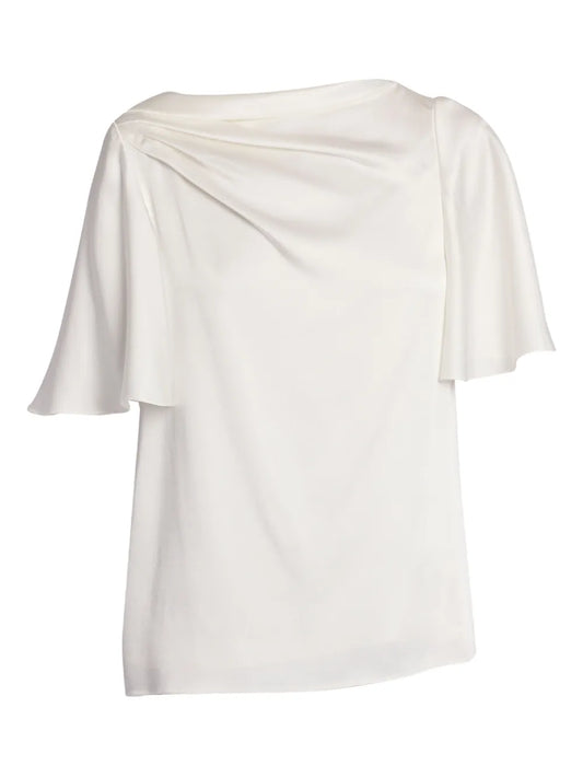 Draped-Detail Top