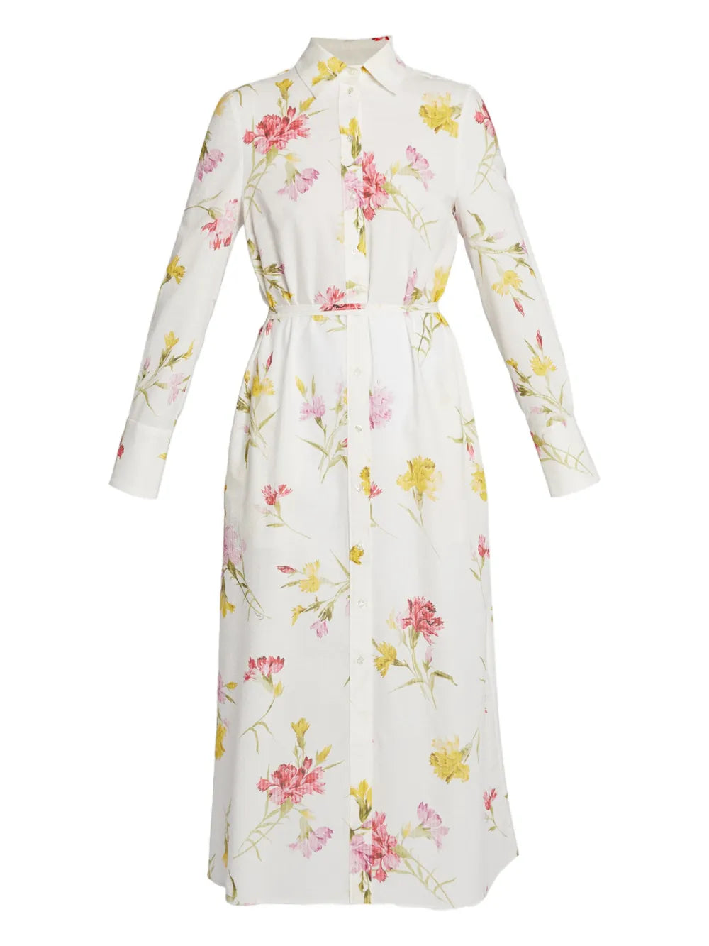 Floral Shirt Dress