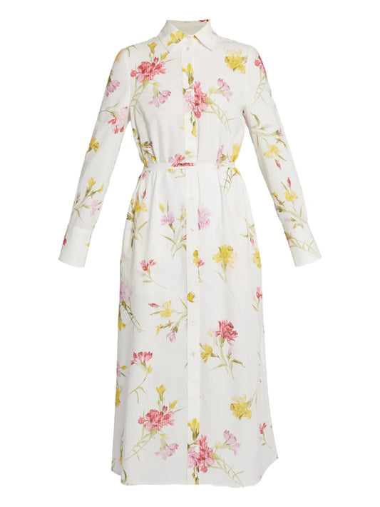 Floral Shirt Dress