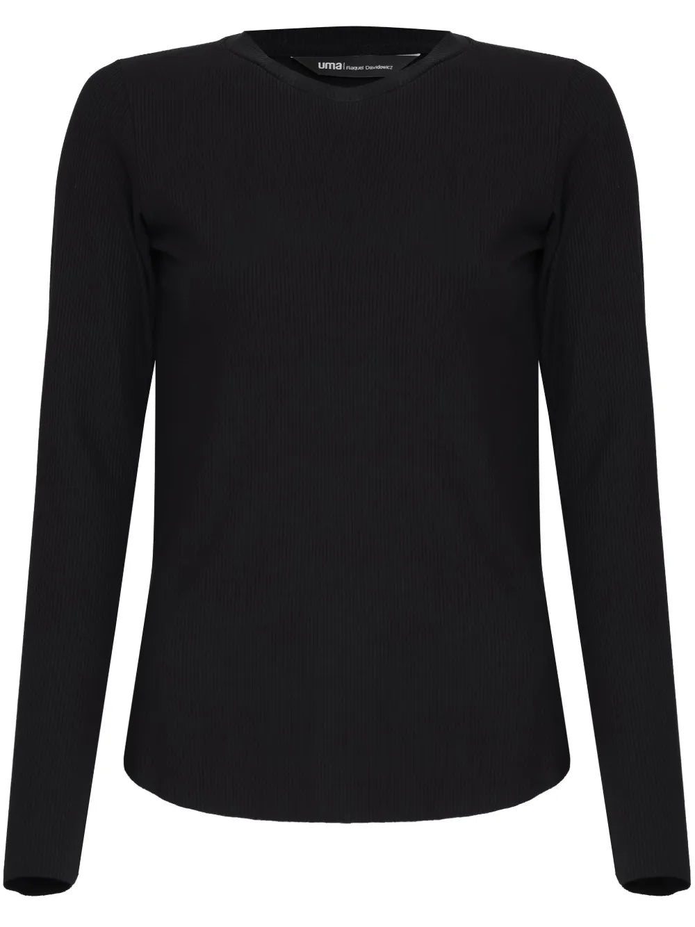 Ribbed Long-Sleeve Top