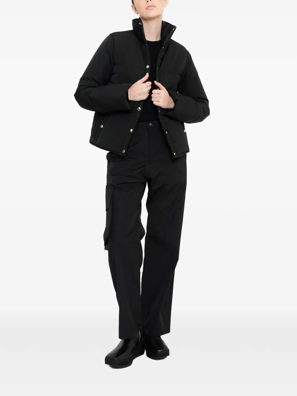 High-Collar Puffer Jacket