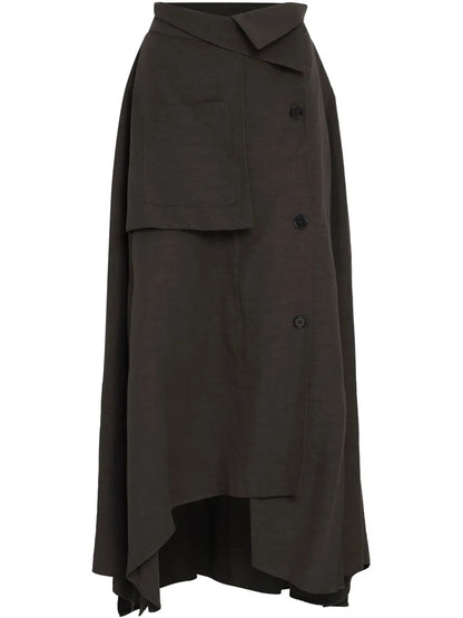 Asymmetric Trench Skirt