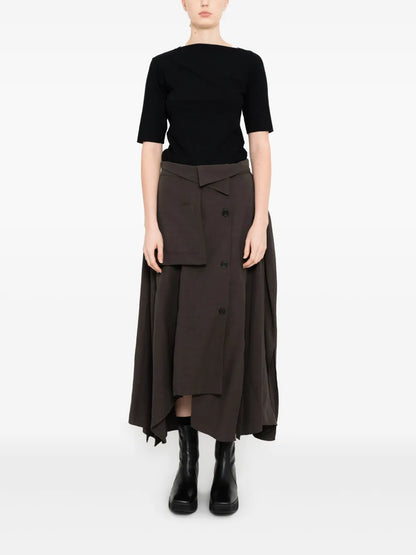 Asymmetric Trench Skirt