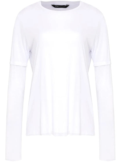 Layered Long-Sleeve Top