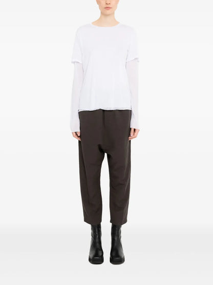 Layered Long-Sleeve Top