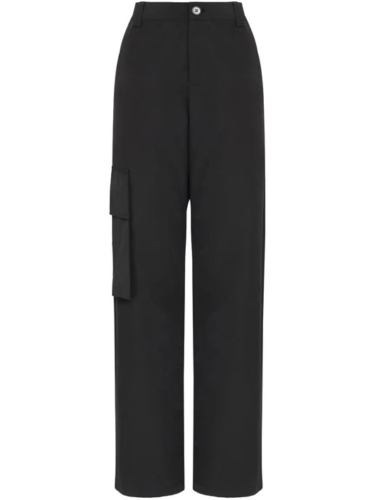 High-Waisted Cargo Pants