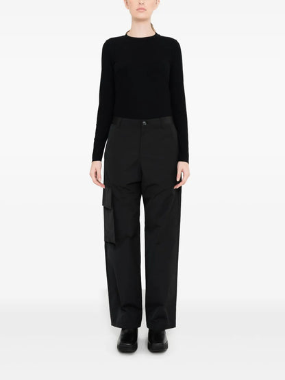 High-Waisted Cargo Pants