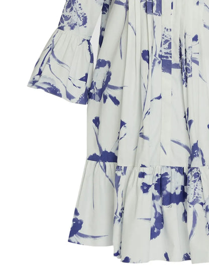 Floral-Print Midi Dress