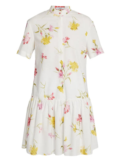 Floral-Print Shirt Dress