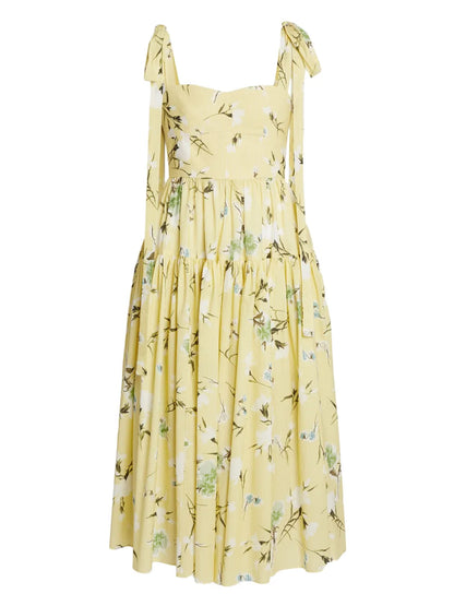 Floral-Print Dress