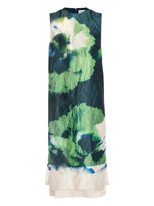 Floral-Printed Midi Dress