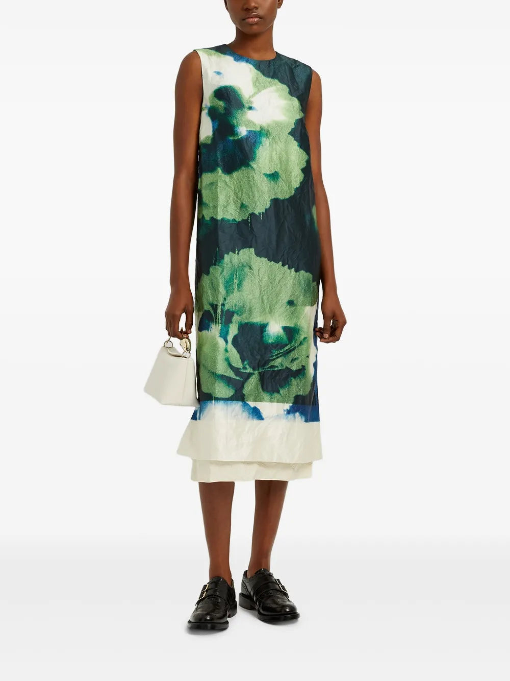Floral-Printed Midi Dress