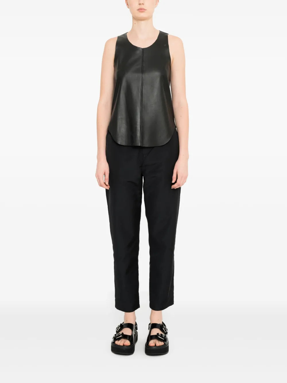 Leather Top