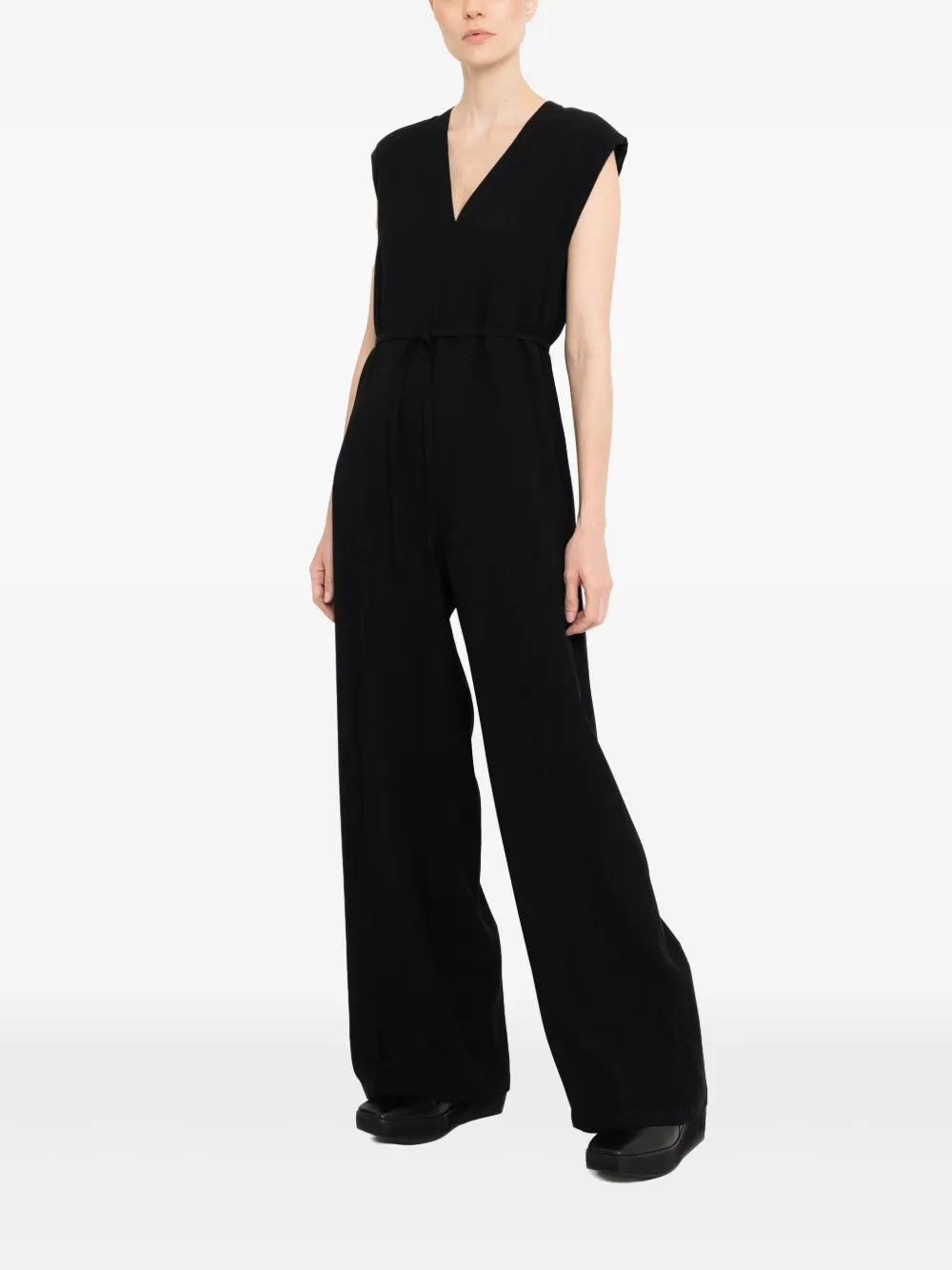 V-Neck Jumpsuit