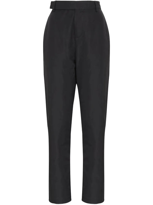 High-Waisted Cropped Trousers