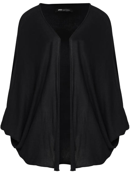 Balloon-Sleeve Cardigan