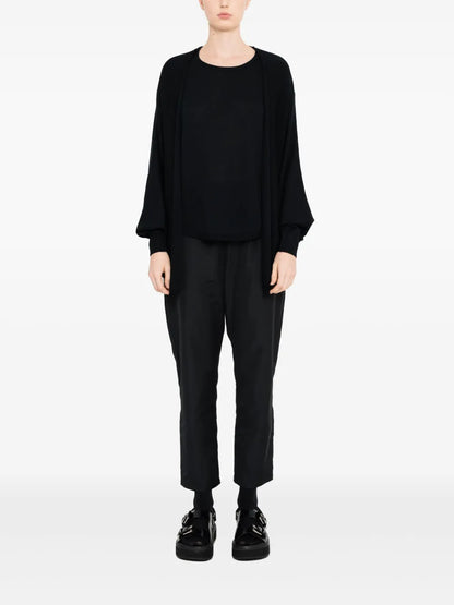 Balloon-Sleeve Cardigan