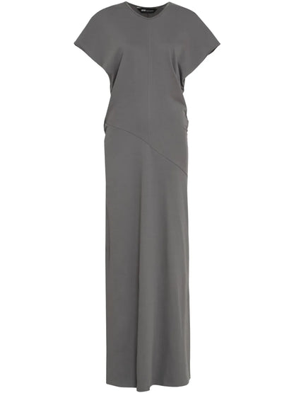 Short-Sleeve Midi Dress