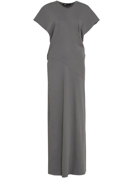 Short-Sleeve Midi Dress