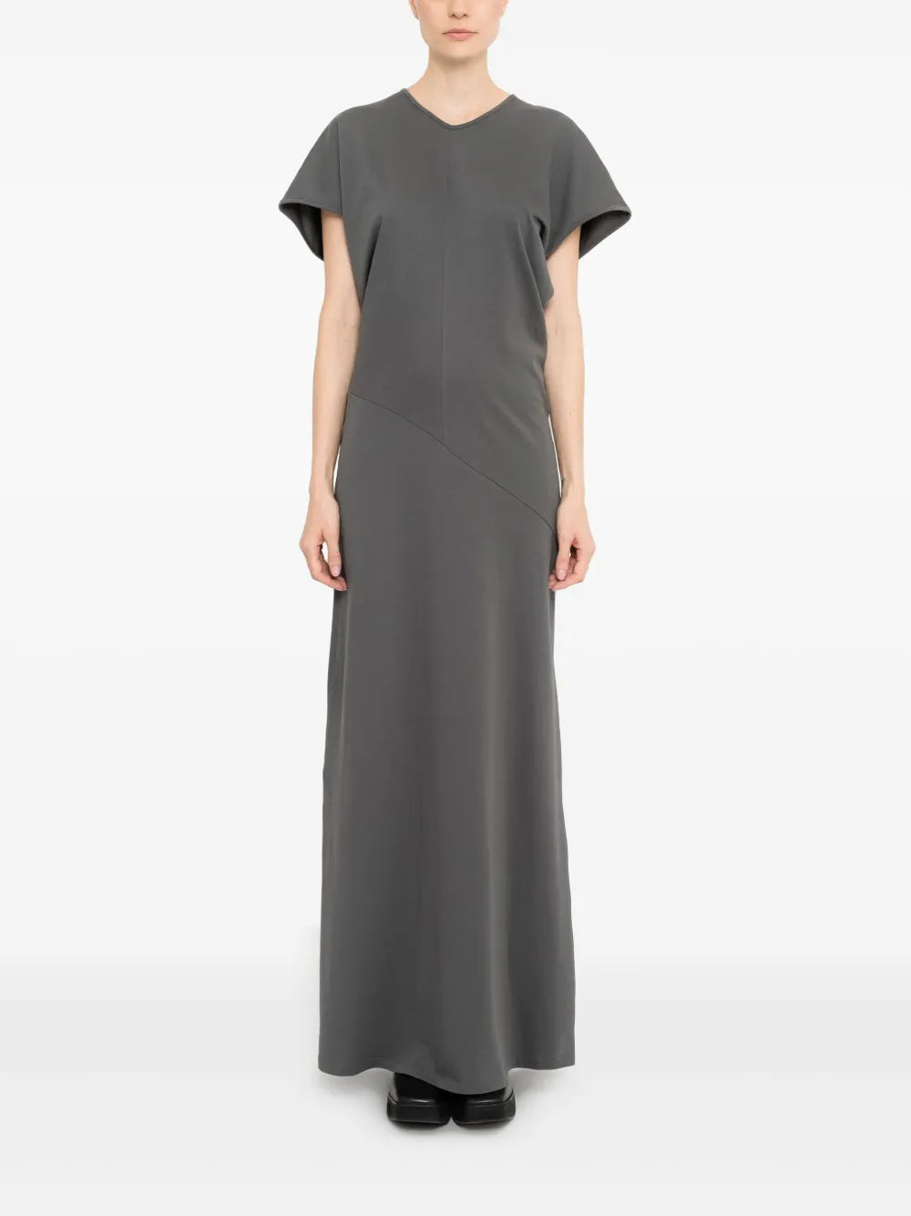 Short-Sleeve Midi Dress