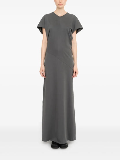 Short-Sleeve Midi Dress