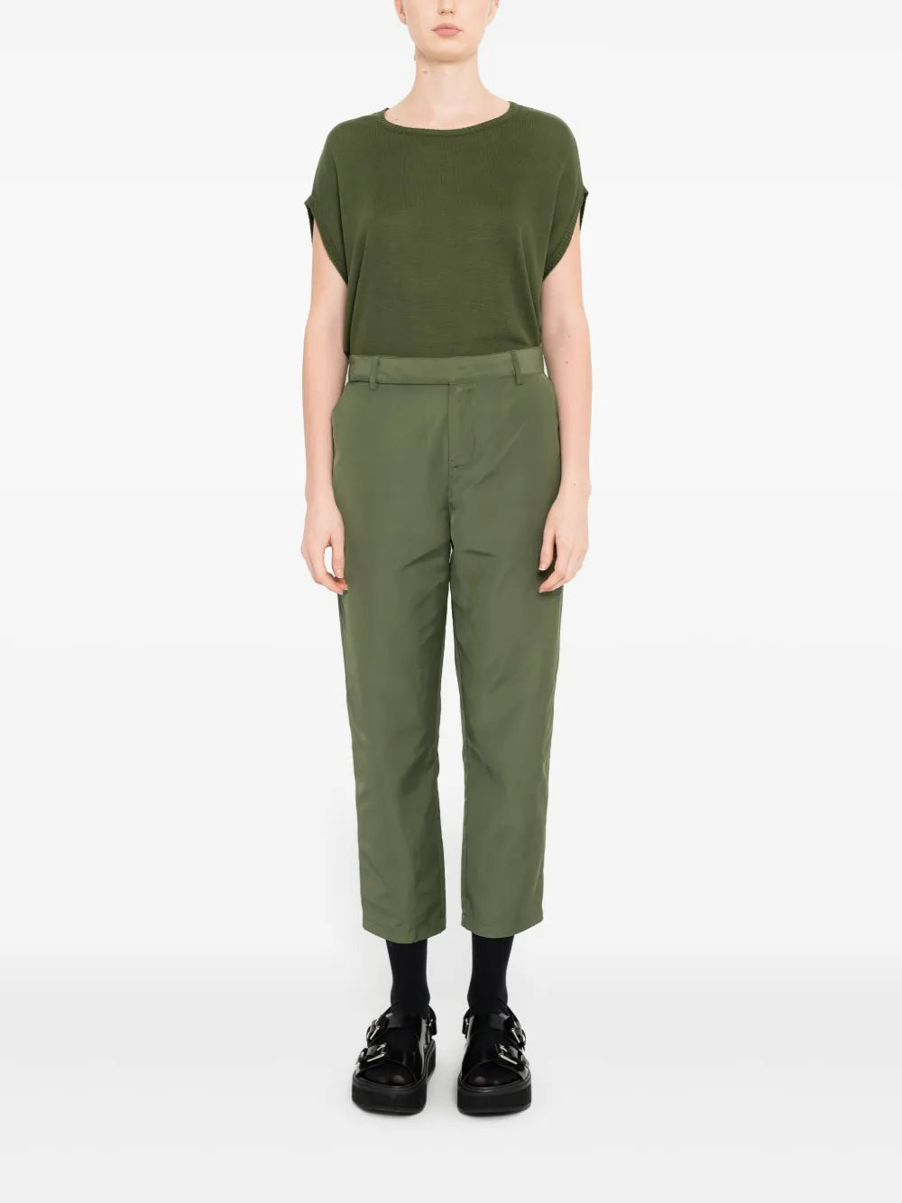 Straight-Leg Trousers