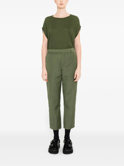 Straight-Leg Trousers