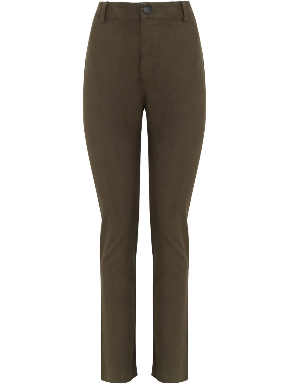 Slim-Fit Cropped Trousers