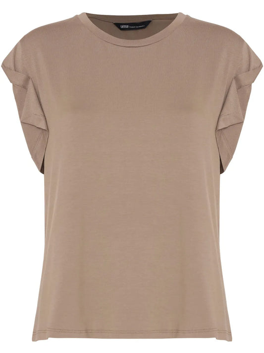 Deconstructed-Sleeve Blouse