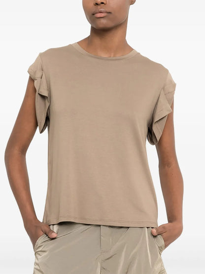Deconstructed-Sleeve Blouse
