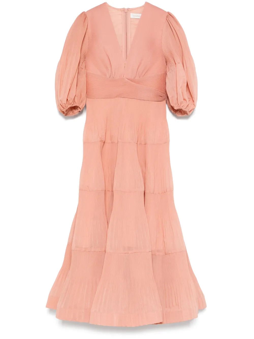 Pleated Midi Dress
