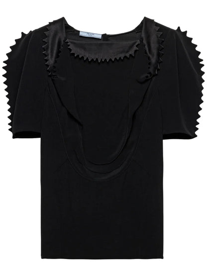 Cady Crepe Top