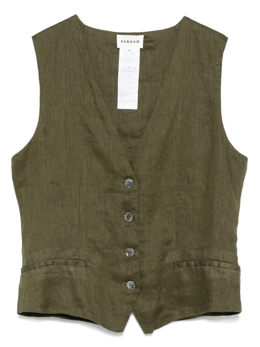 Linen Vest