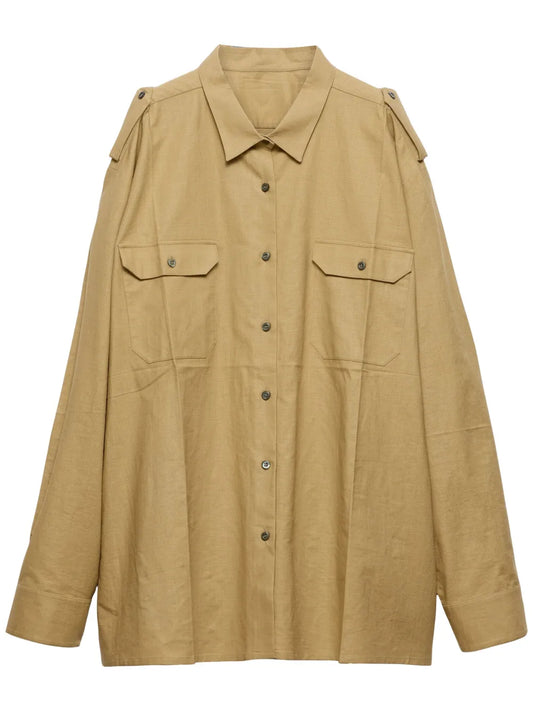 Oversized Cotton Shirt