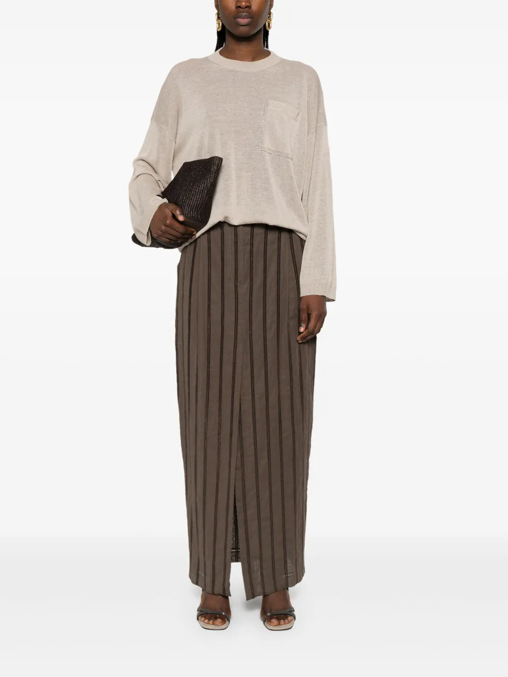 Fine-Knit T-Shirt