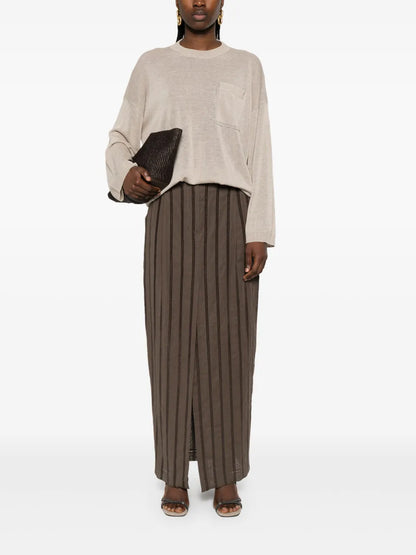 Fine-Knit T-Shirt