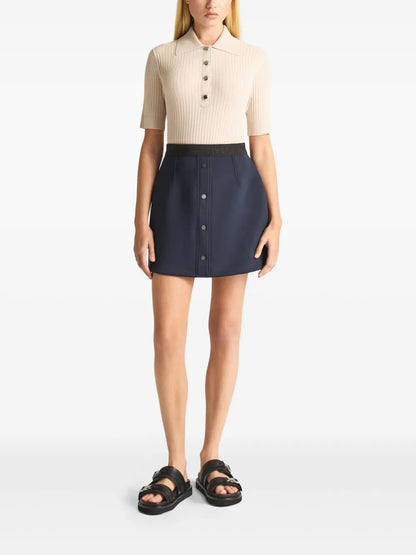 Knitted Polo Top
