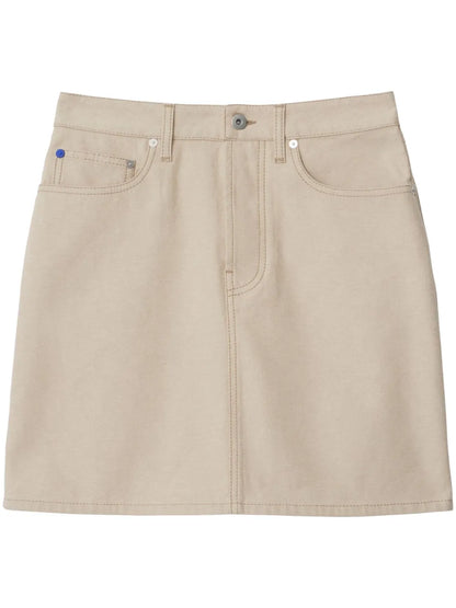 Equestrian Knight Denim Skirt