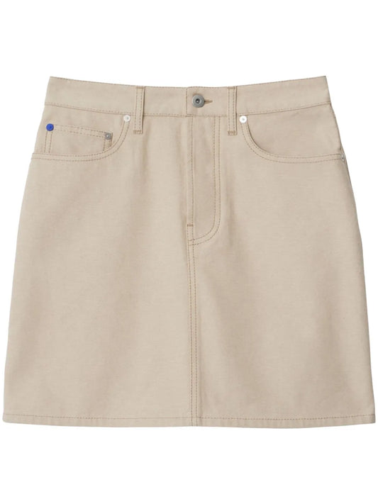 Equestrian Knight Denim Skirt