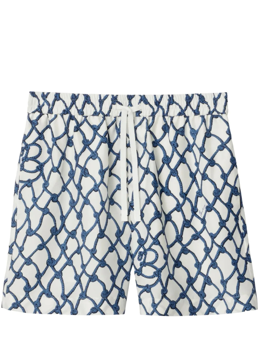 Knot Silk Shorts