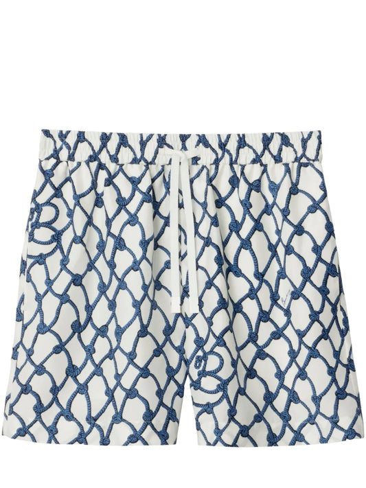 Knot Silk Shorts