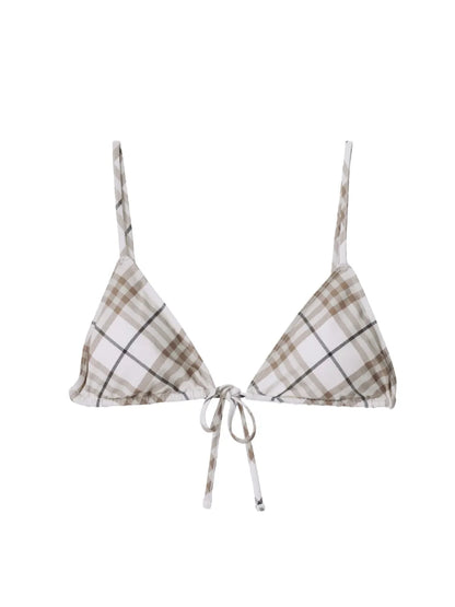 Checkered Bikini Top