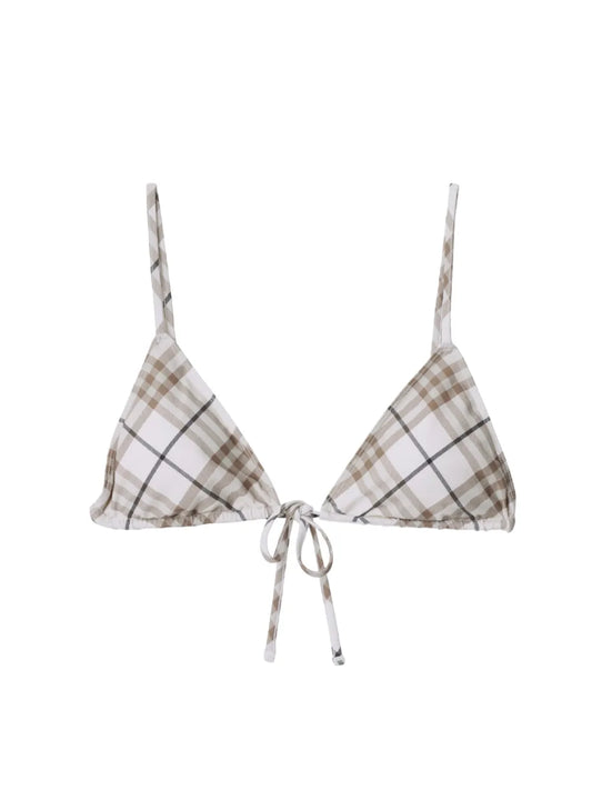 Checkered Bikini Top