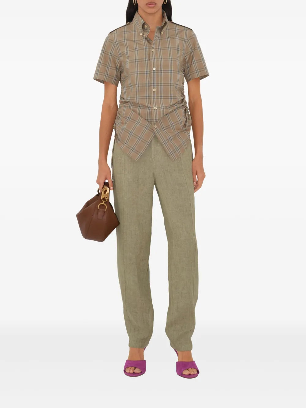 Checkered Cotton Shirt