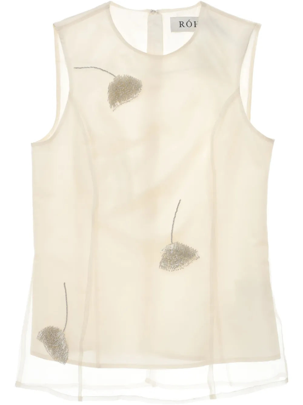 Embellished Sleeveless Top
