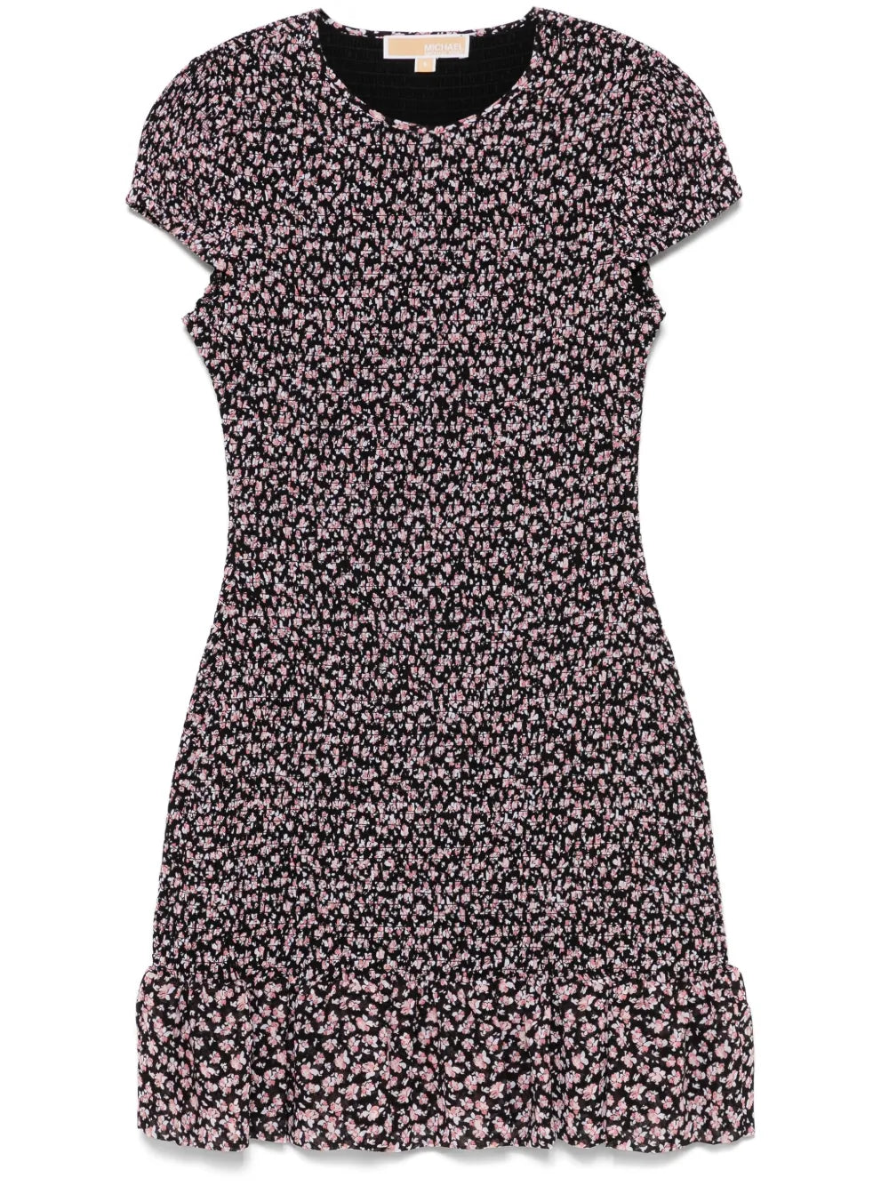 Floral-Print Mini Dress