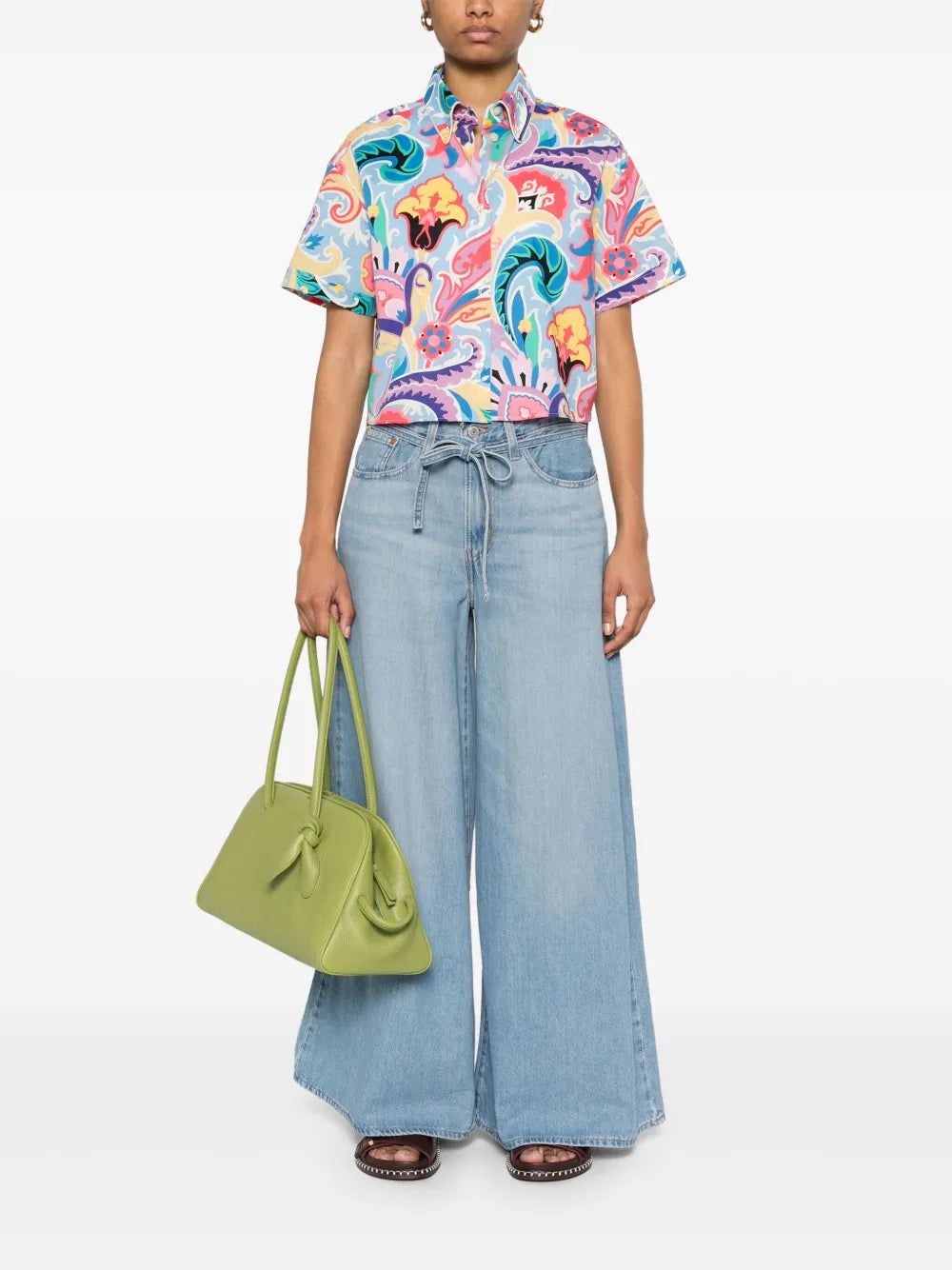 Paisley-Print Shirt